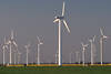 Windradland Dithmarschen Windrder so weit das Auge reicht Windkraftwerke Foto