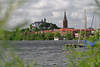 Pln Groer See Wasserlandschaft Fotos mit Schloss Kirche Stadt Seeblick vom Hafen
