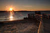 Baltic-sea beach sunset landscape romantic